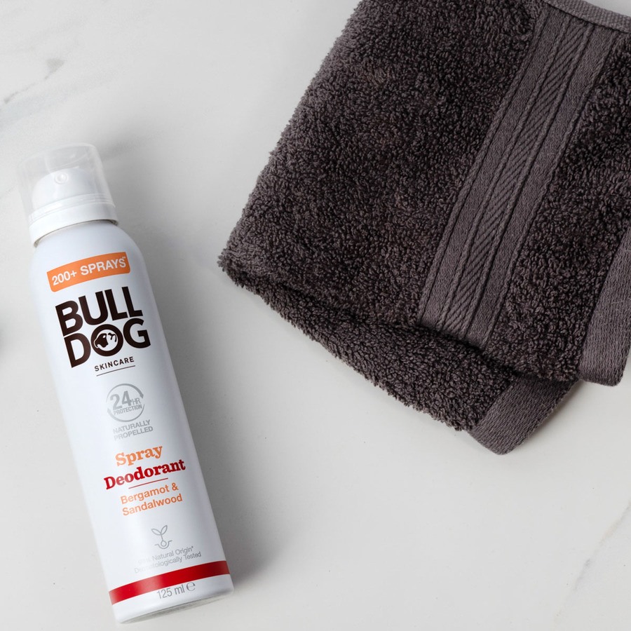 Bulldog Bergamot & Sandalwood Spray Deodorant 125ml