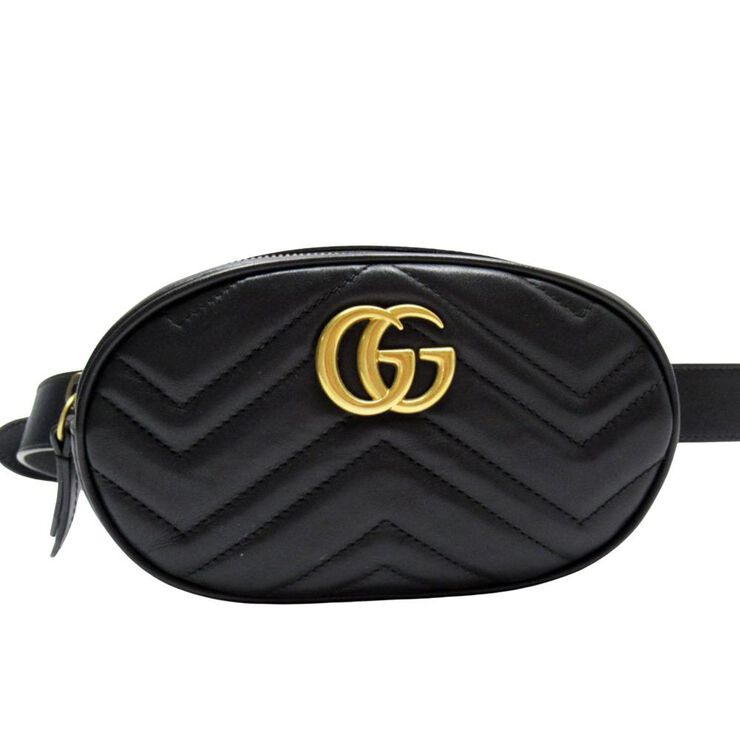 Gucci Vintage Gucci Marmont Black