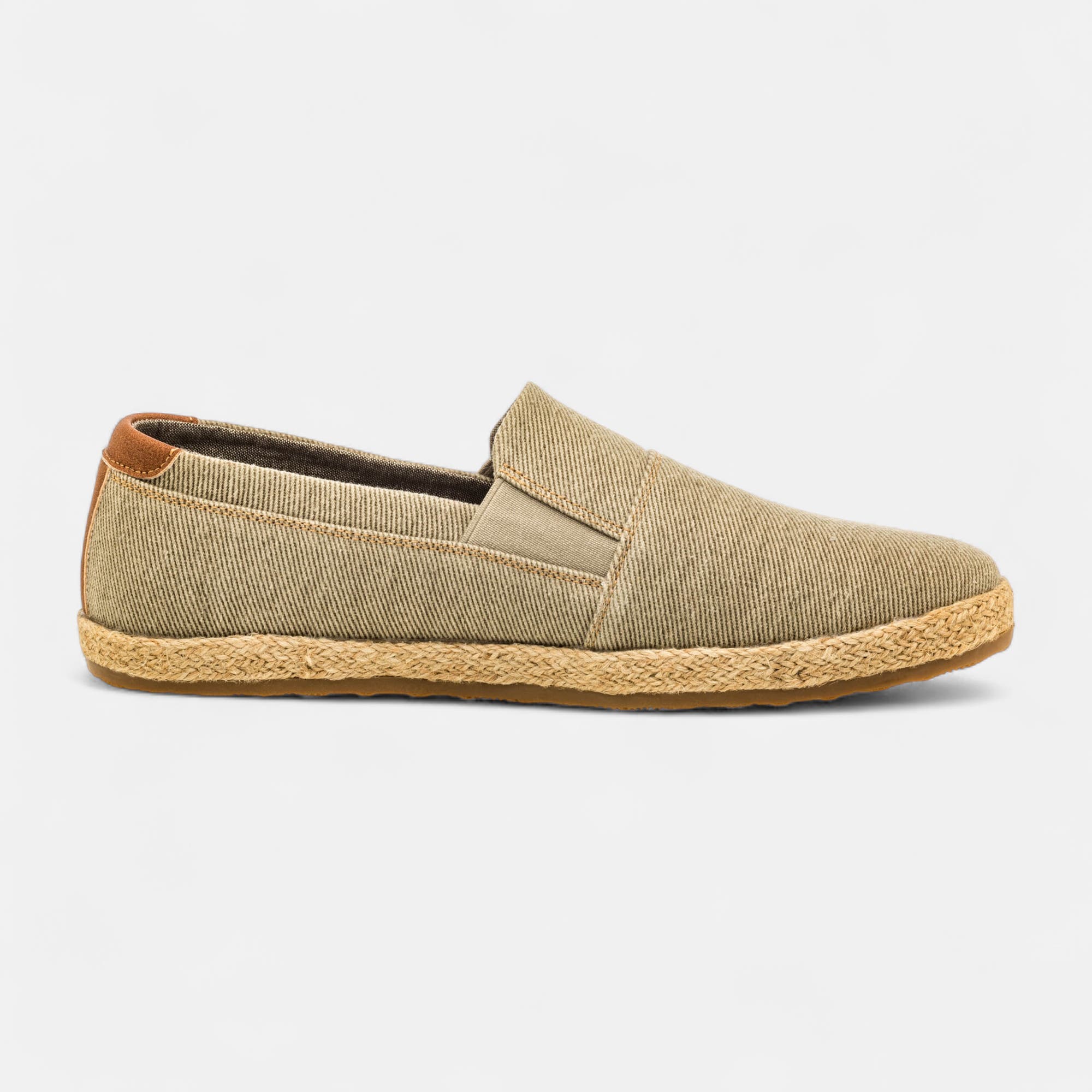 Baskets en toile Homme beige