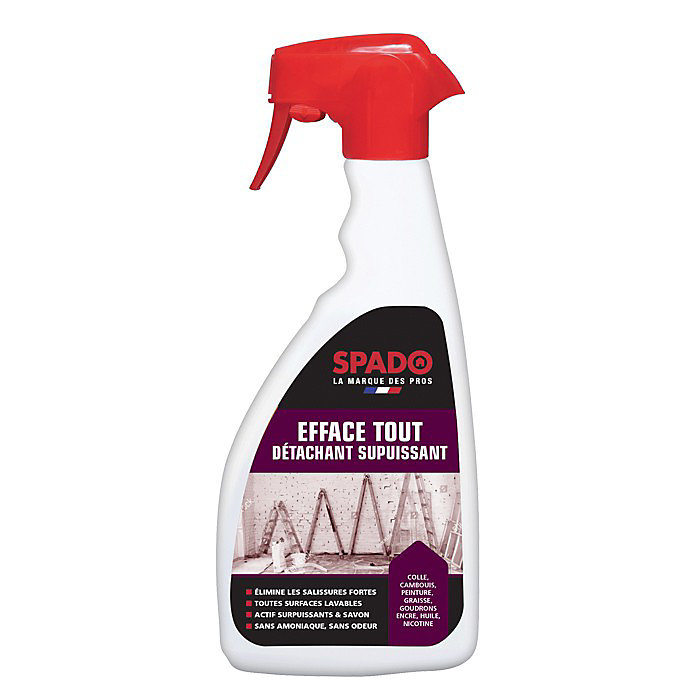 Efface Tout détachant surpuissant 500ml Spado Pro
