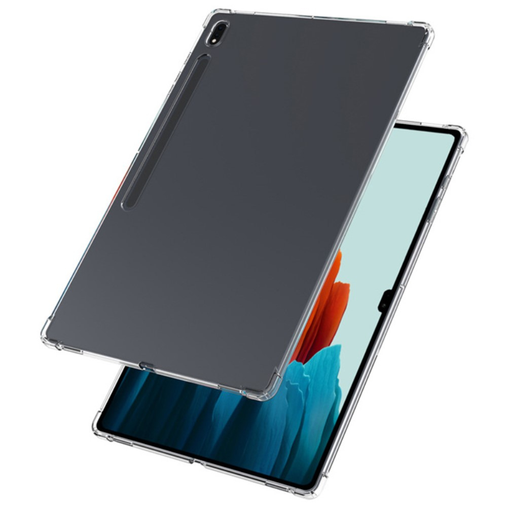 Samsung Galaxy Tab S8 Ultra Gummi Case Hülle Air Cushion Fallschutz - Transparent