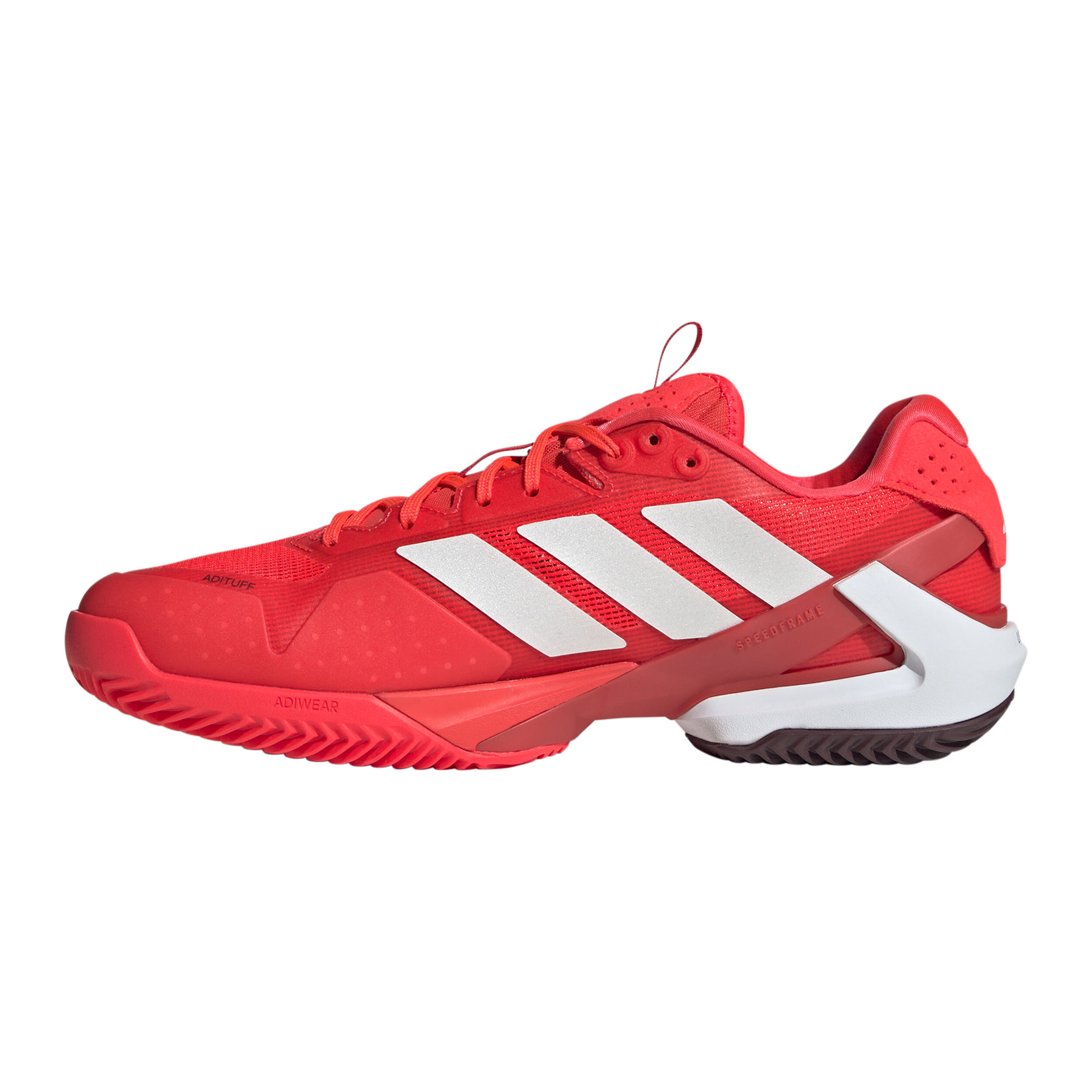 adidas Adizero Ubersonic 5 Chaussure Terre Battue Hommes - Rouge , Blanc
