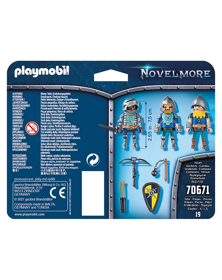 PLAYMOBIL® 70671 Novelmore Ritter 3er-Set