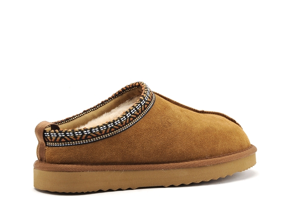 Kelara chaussons femme k31233 marron
