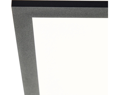 LED plafond opbouwpaneel 18W 1900 lm 4000K 5x30x30 cm zwart
