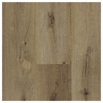 Click PVC Basic rechte stroken warmbruin eiken houtlook