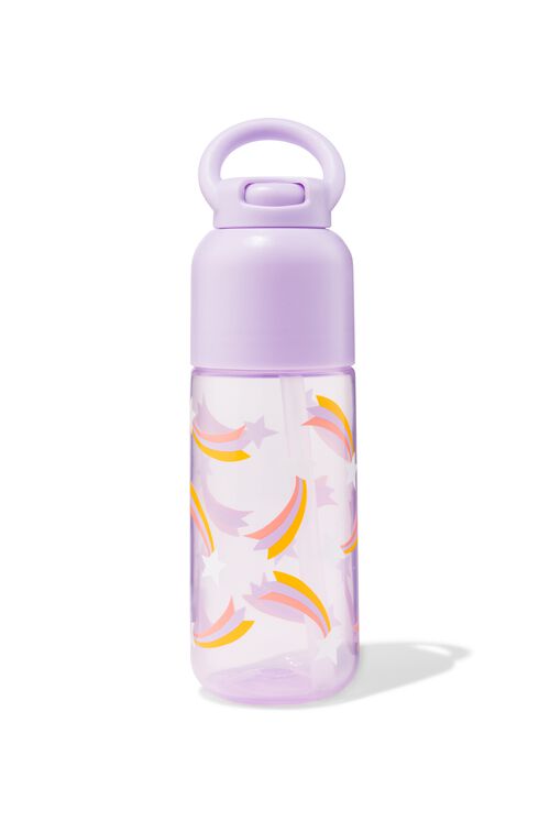 gourde avec paille étoiles 300ml