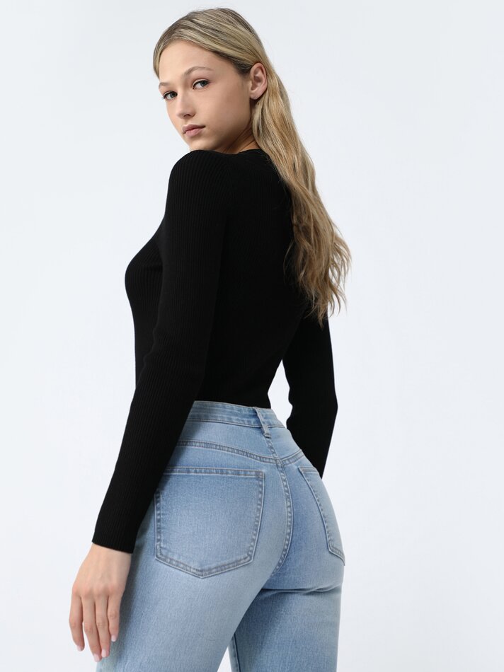 Calça jeans skinny - Azul claro