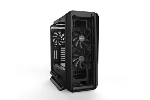 be quiet! Silent Base 802 - Tower - udvidet ATX - ingen strømforsyning (ATX / PS/2) - sort - USB/Lyd