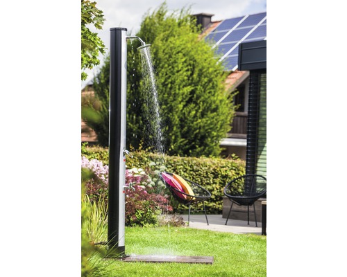 Zonnedouche, tuindouche, Waterman Silver Deluxe, inhoud 40 l