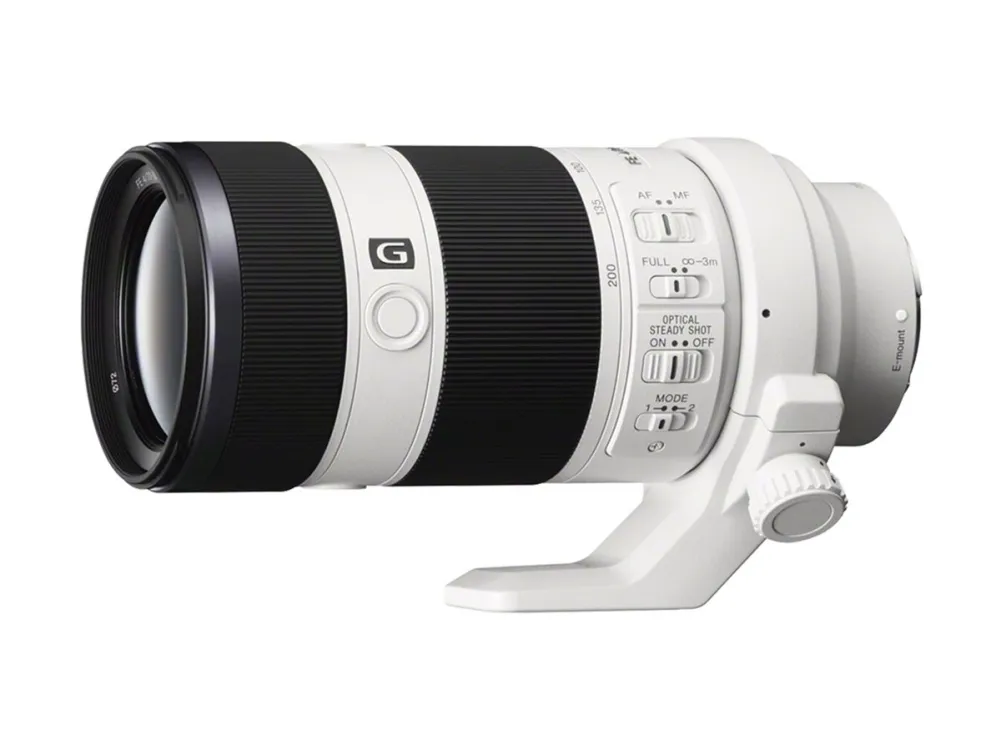 Sony SEL70200G - Telefoto zoom objektiv - 70 mm - 200 mm - f/4.0 G OSS - Sony E-mount - for Cinema Line; a VLOGCAM; a1; a1 II; a6700; a7 IV; a7C; a7C II; a7CR; a7R V; a7s III; a9 III