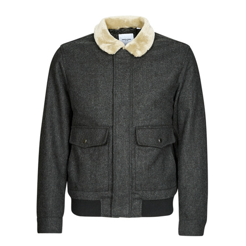 Jack & Jones - JJTOM WOOL BOMBER - Gris