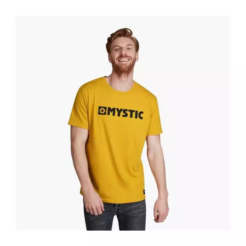 Tee shirt MYSTIC Brand Tee Mustard
