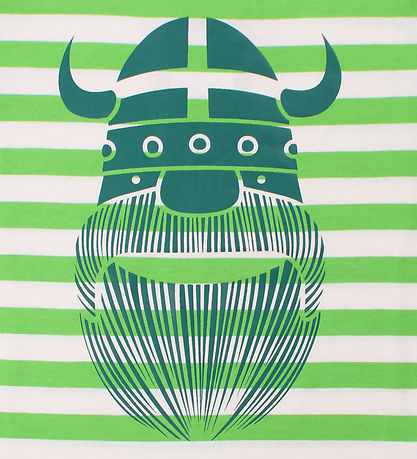 Danefæ T-Shirt - Danebasic - Hell Green/Kreide Erik
