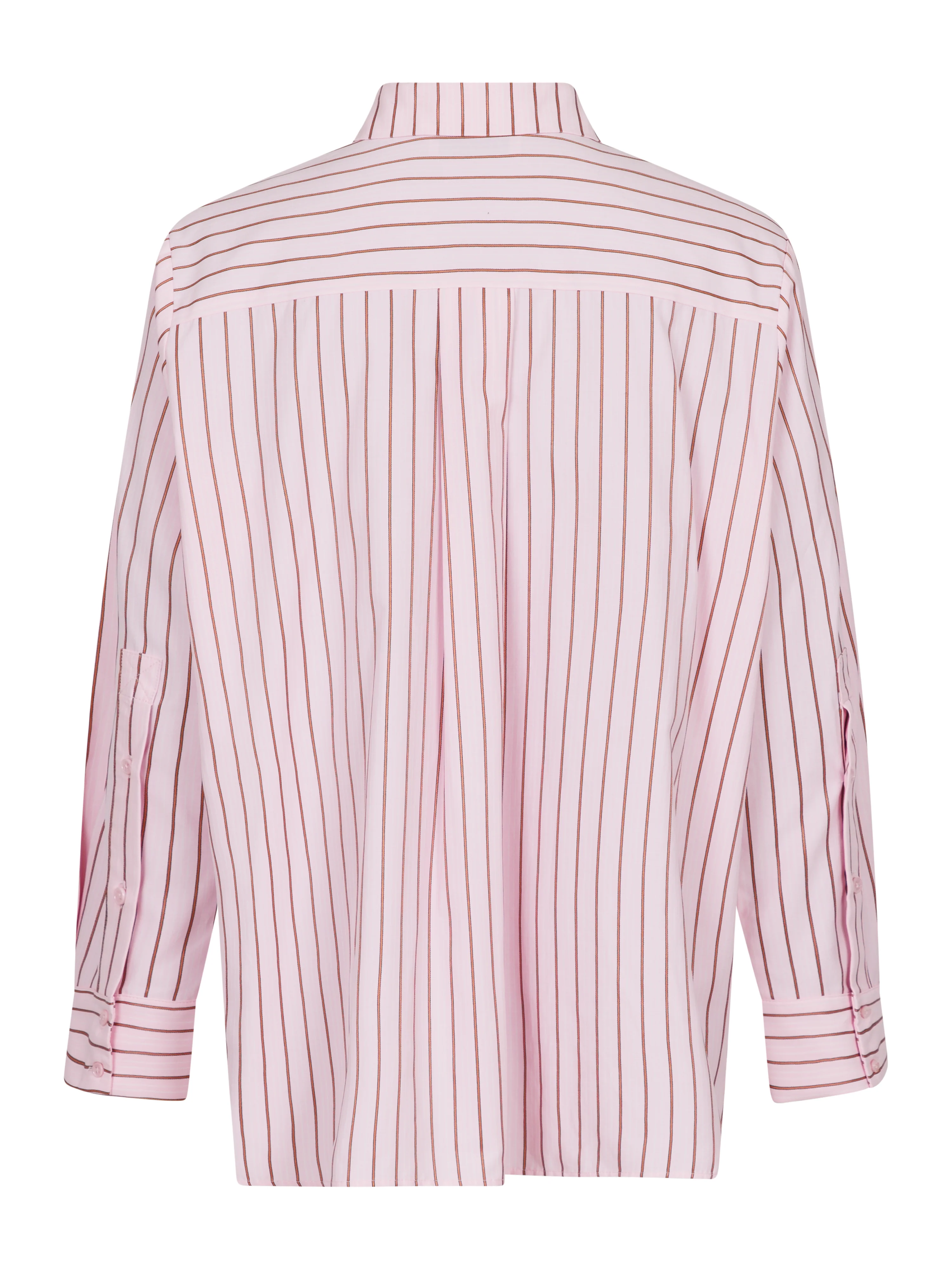 Neo Noir  Gili Multi Stripe skjorte - Light Pink