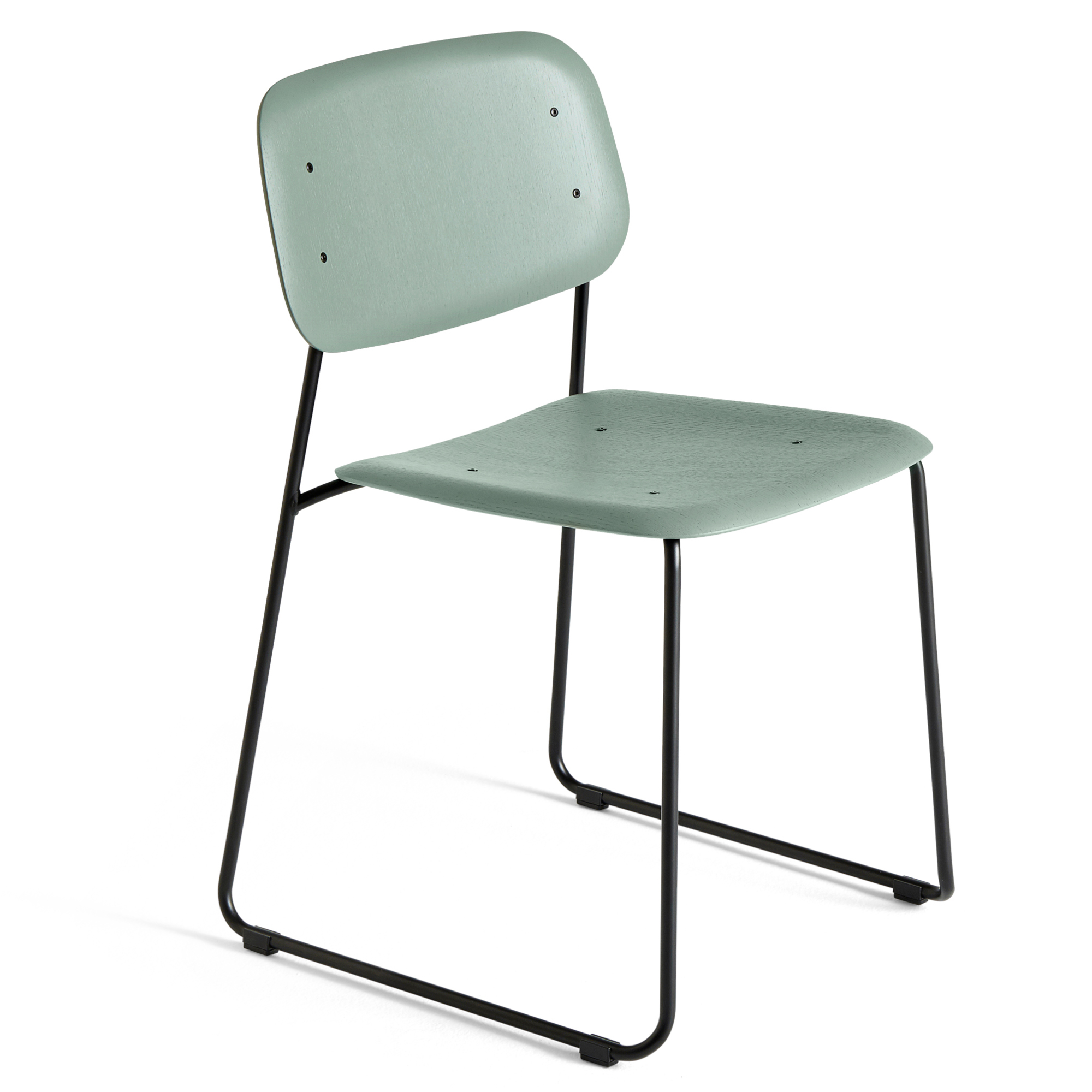 Eetkamerstoel Soft Edge 10 Sled dusty green