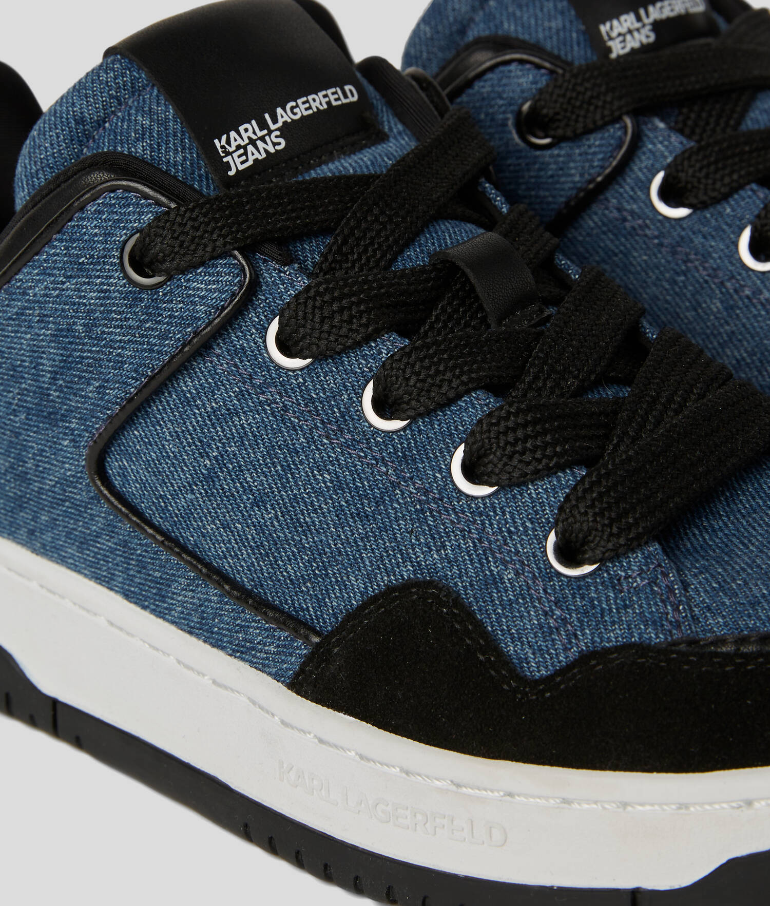 BASKETS EN DENIM KLJ KREW