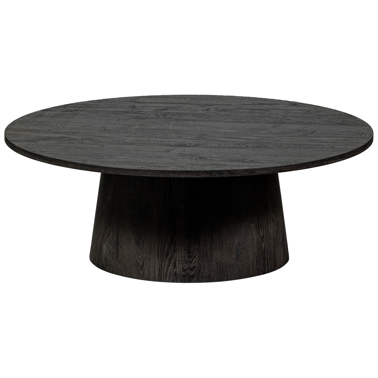 WOOOD Maan Salontafel - MDF - Donkerbruin - 35x100x100