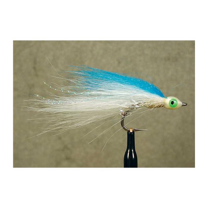 Mouche Mer Tof Fuzz Sea Minnow - Bleu