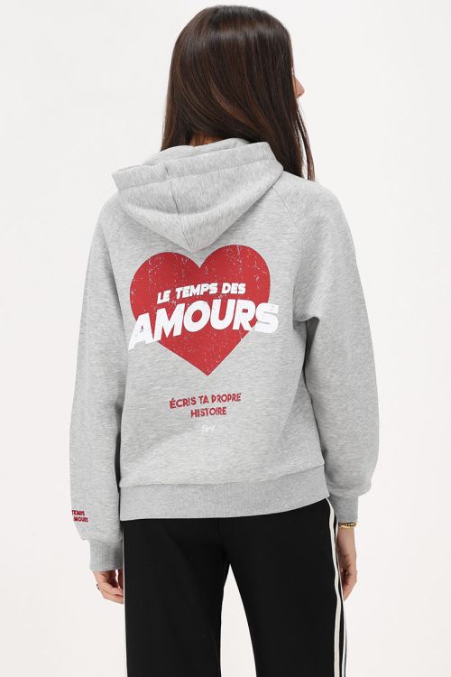 Grijze hoodie 