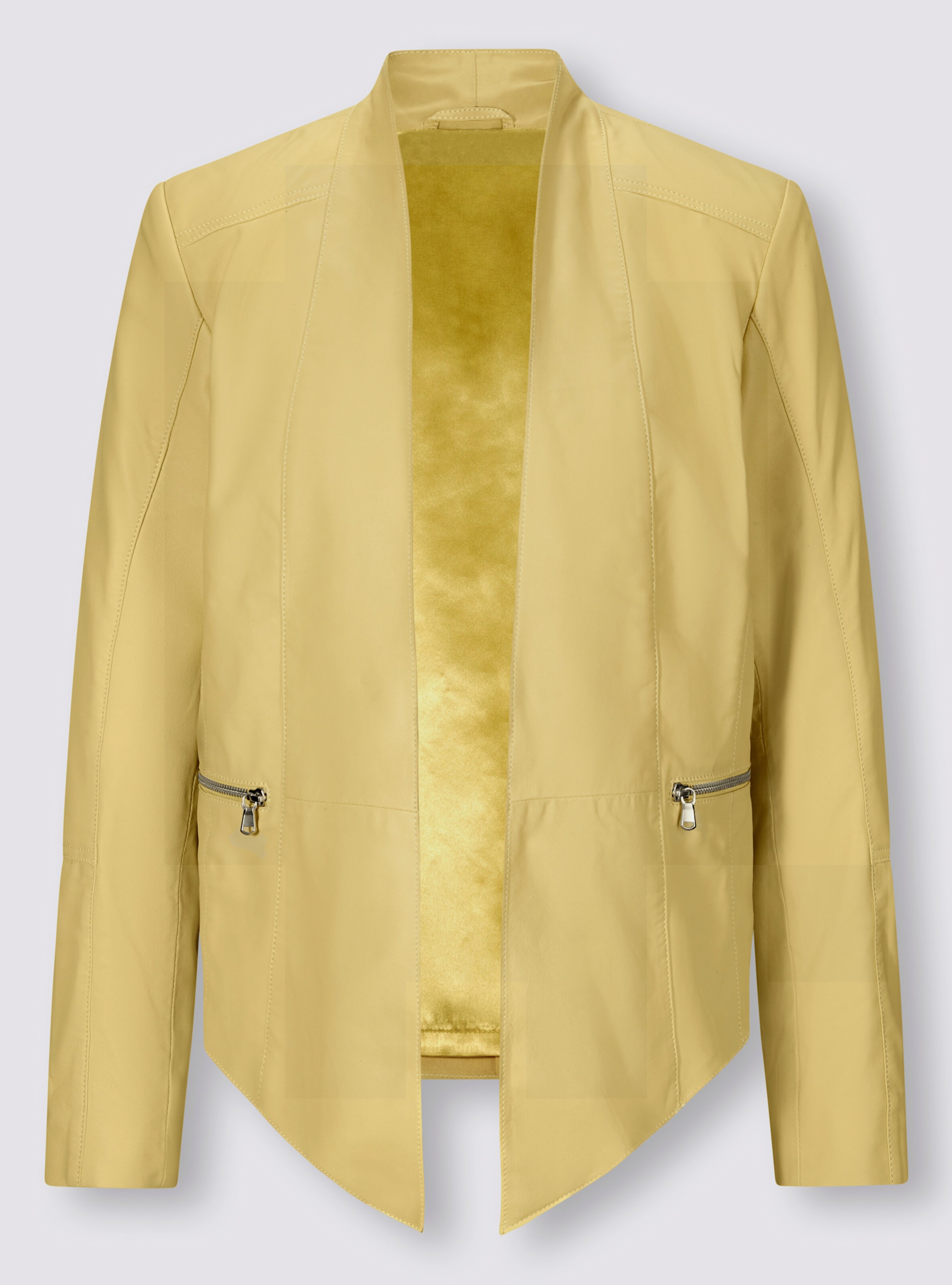Leder-Jacke
