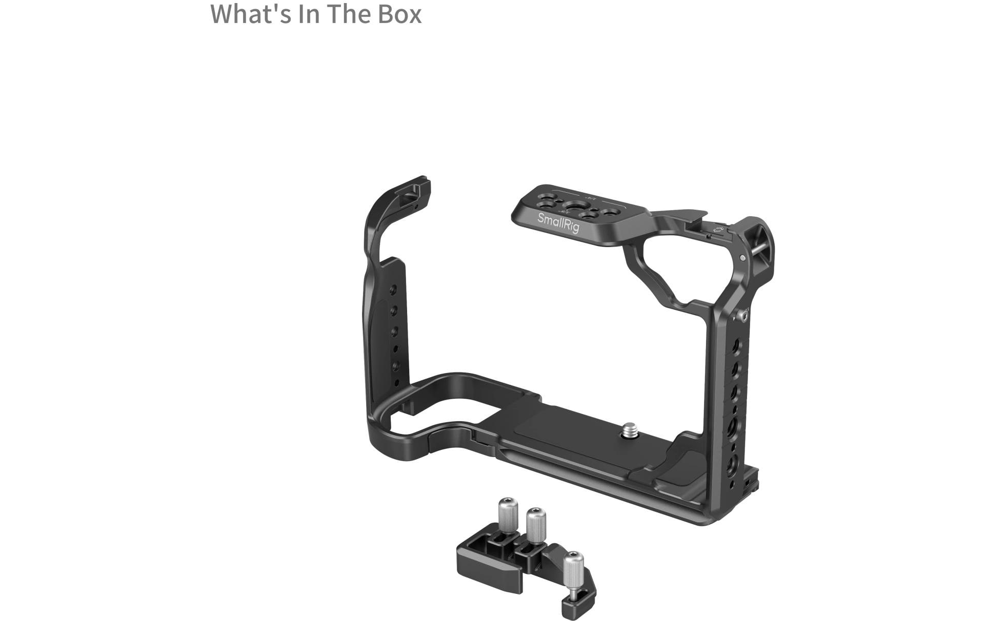 Cage Kit für FUJIFILM GFX100S II<br>Schützt die Kamera und bietet Anschlussmöglichkeiten