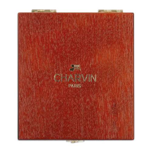 CHARVIN extrafeine Aquarellfarbe, 24 halbe Näpfchen, Holzkasten