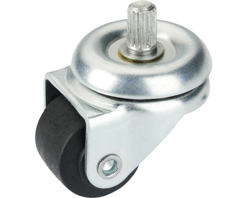 Tarrox transportmaterieel zwenkwiel, tot 45 kg, met plaat, 20 x 30 x 20 mm