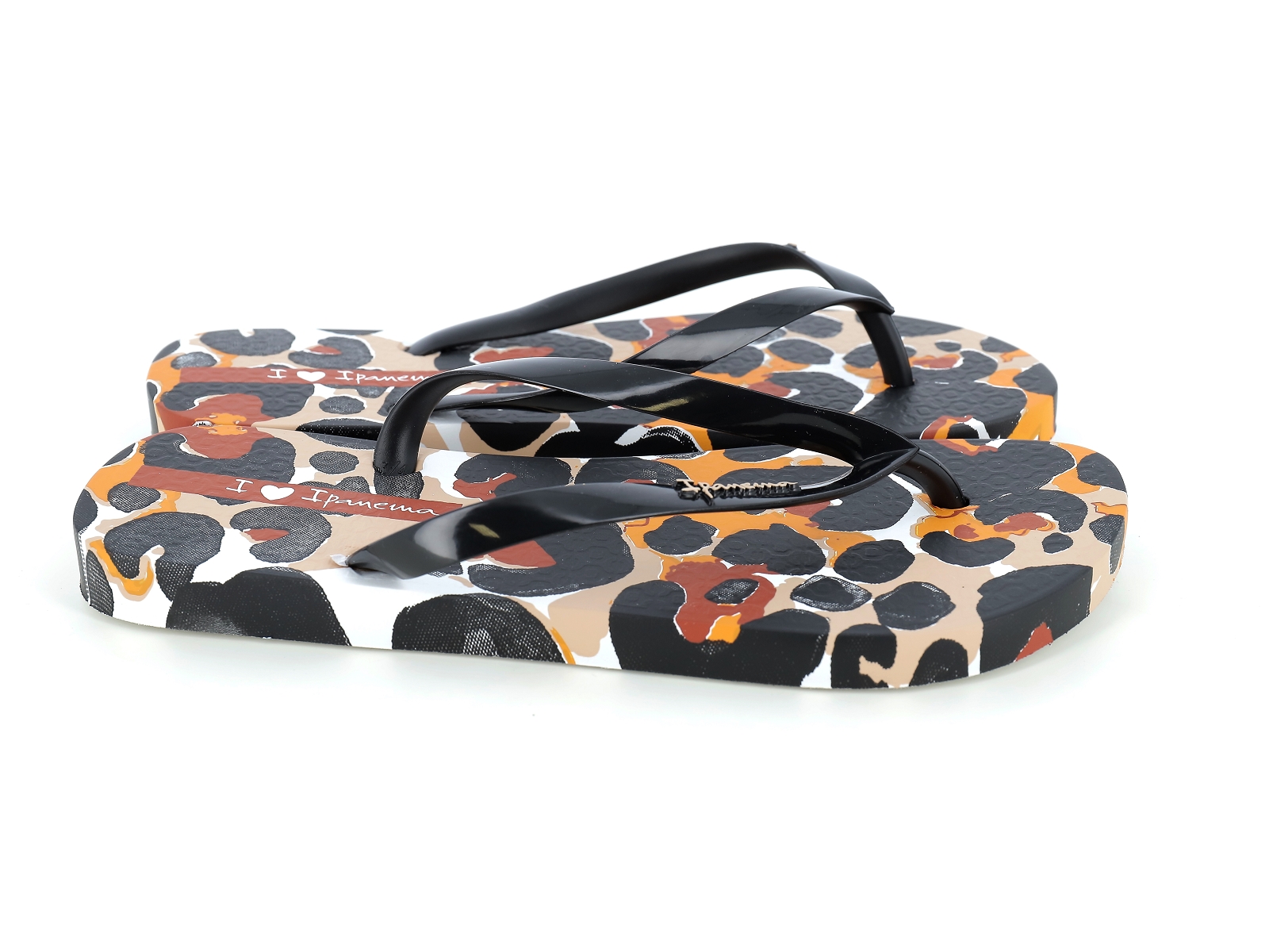 Ipanema-ANIMALE PRINT II 83306 Plastique Noir Leopard