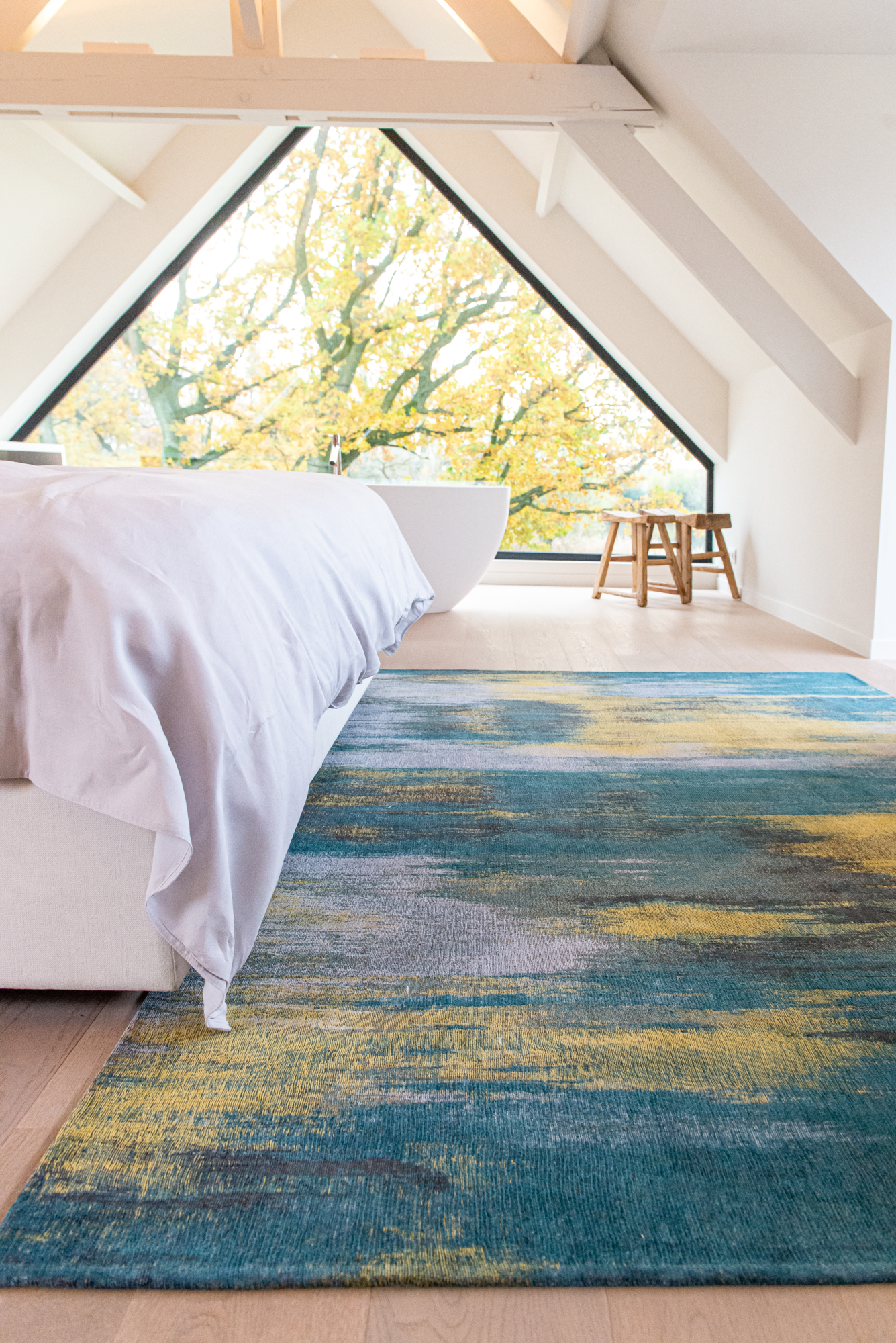 Ecorugs vloerkleed Monetti blauw 280x390 cm
