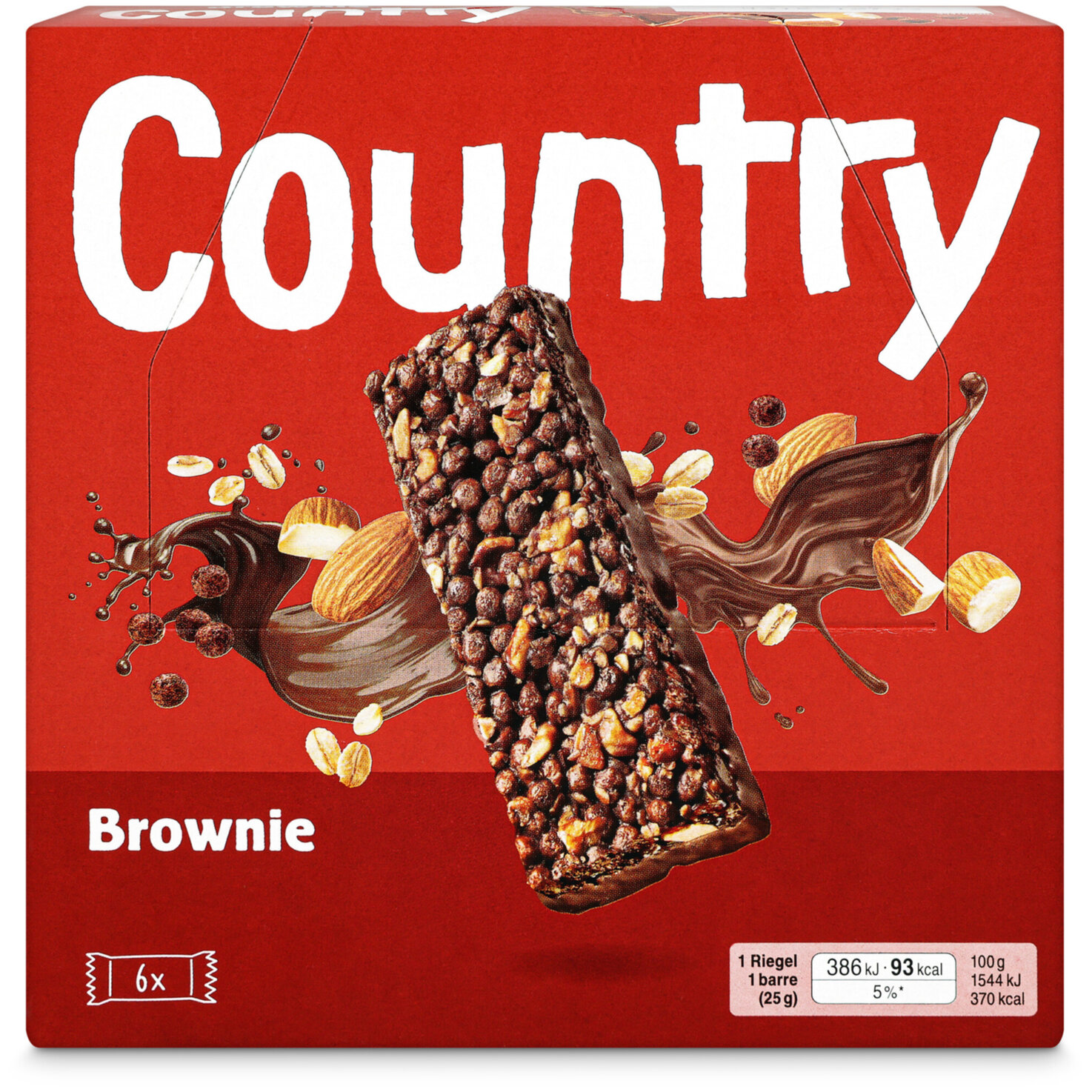 Country Brownie 6x25g