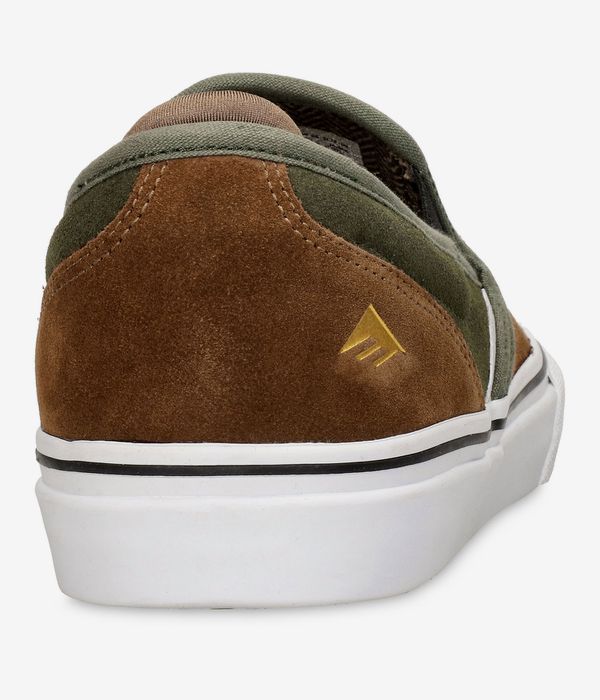 Emerica Wino G6 Slip-On Schuh (brown green)
