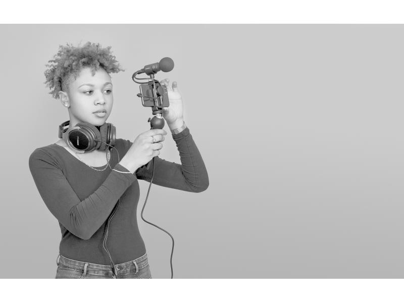 Shure Mikrofon MV88  Video Kit Mobile Aufnahmeausrüstung für hochauflösende mobile Video- und Audioaufnahmen