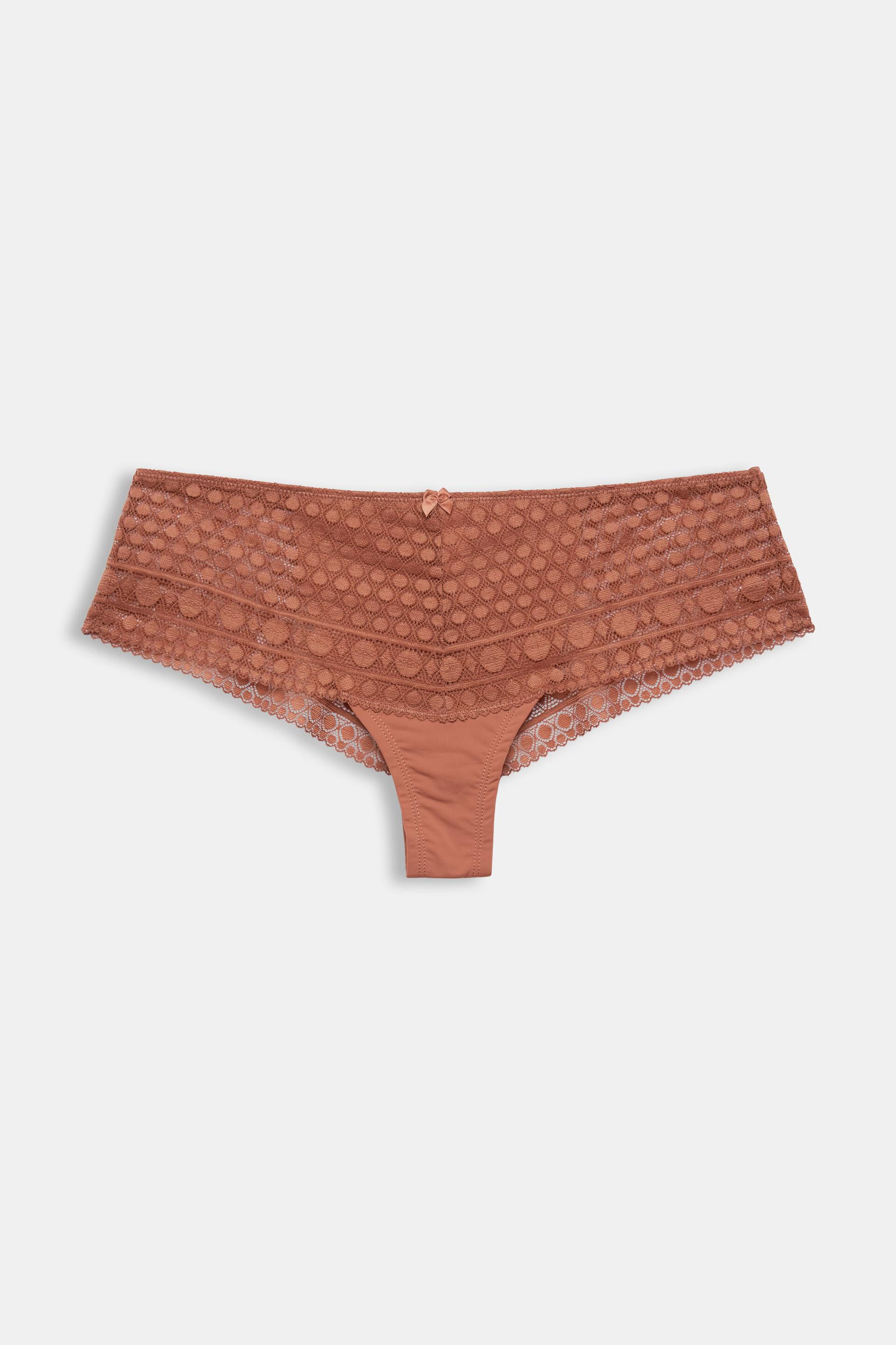 Slip taille basse en dentelle