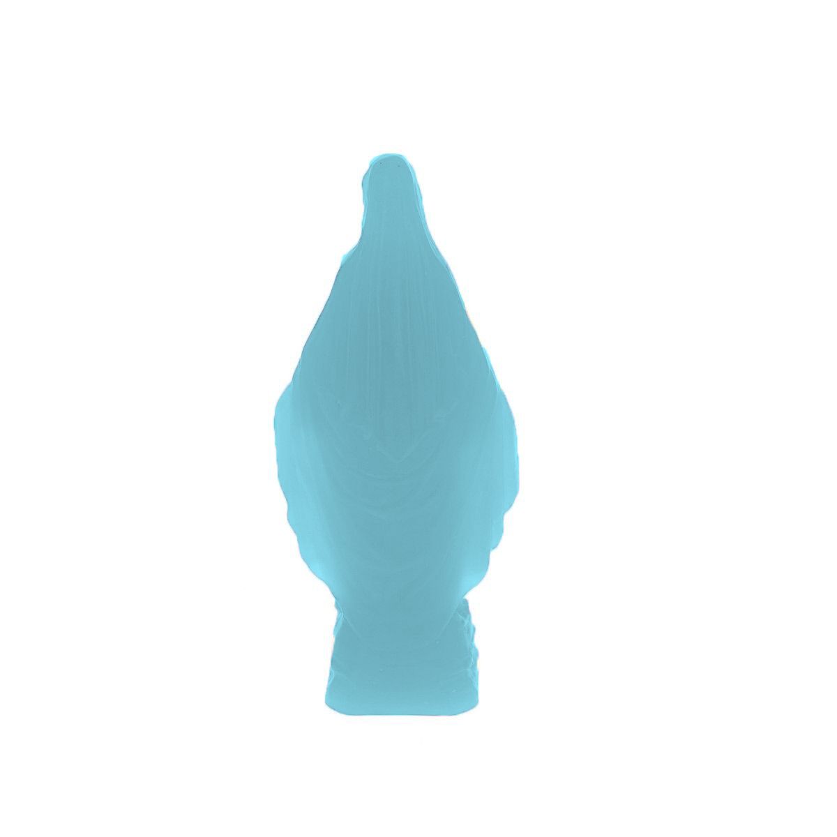 Vierge mini miraculeuse bleu turquoise Ciergerie des Prémontrés