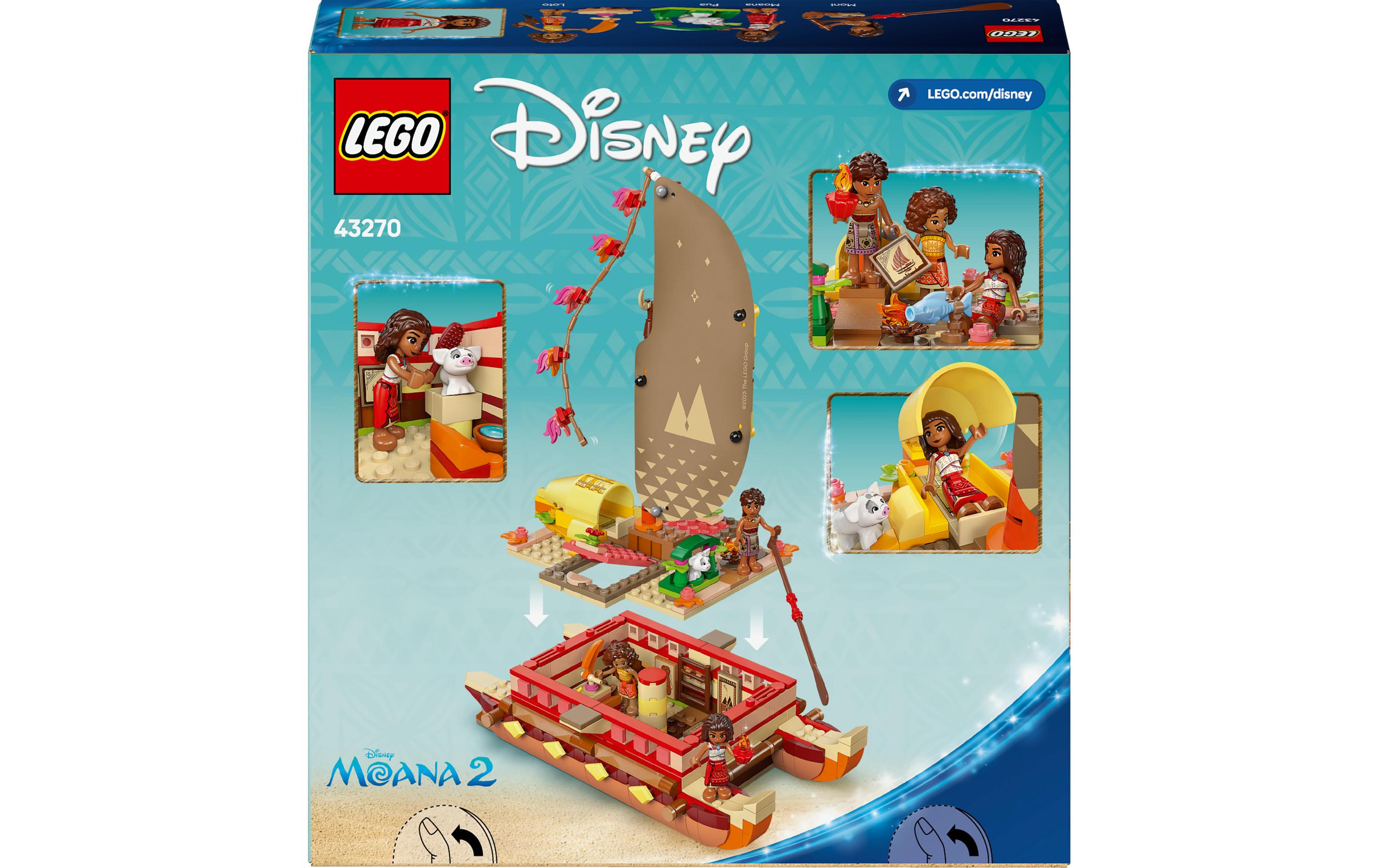 Disney Princess Vaianas Abenteuerfloss 43270Kreatives Spielset