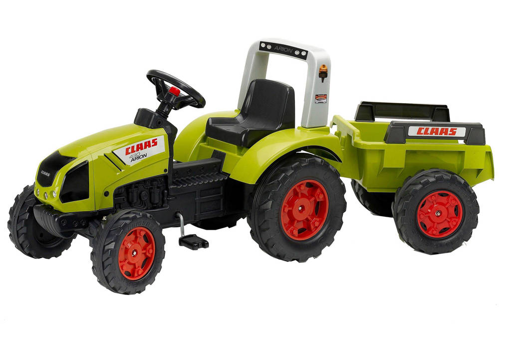 Slecht veel onderdelen kloppen nietTractor met aanhanger Claas Arion 430