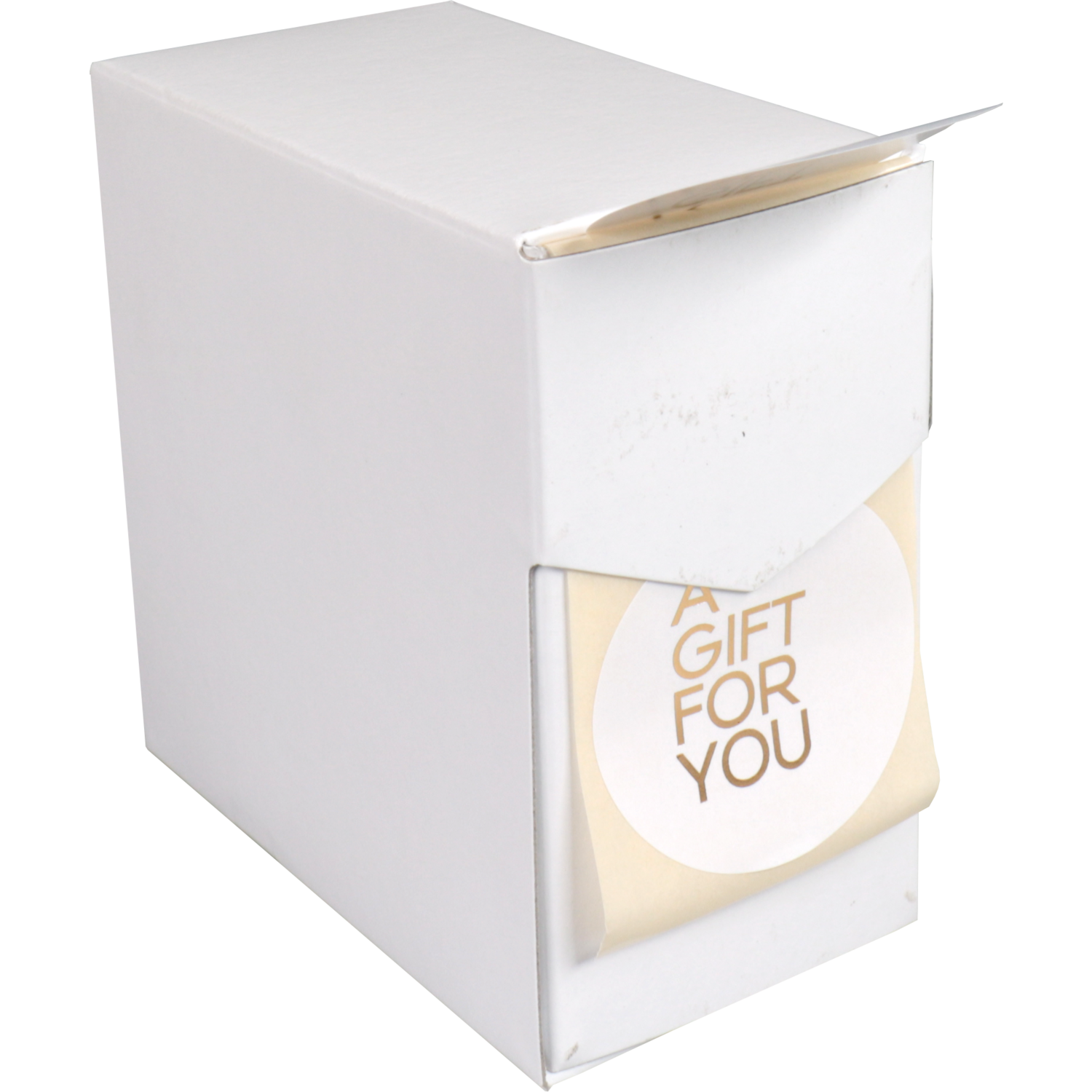 Etiket, papier, A gift for you, permanent, ∅40mm, wit