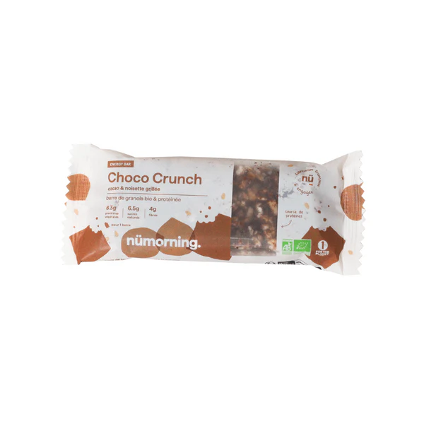 Nümorning Crispy Almond - la barre protéinée Cannelle - Crispy Almond - Cannelle Amande & Graines 40g