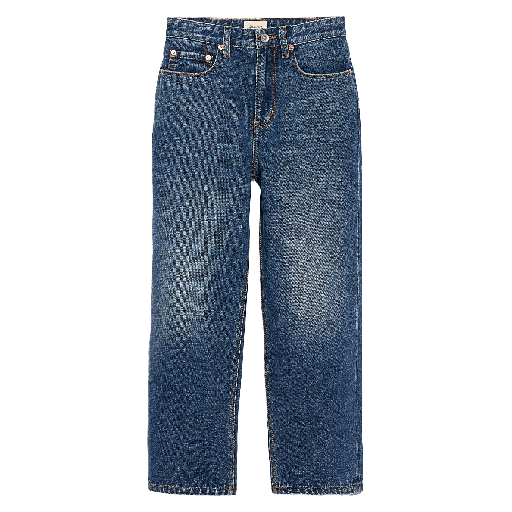 PETERS - Jean droit en coton biologique | Bleu