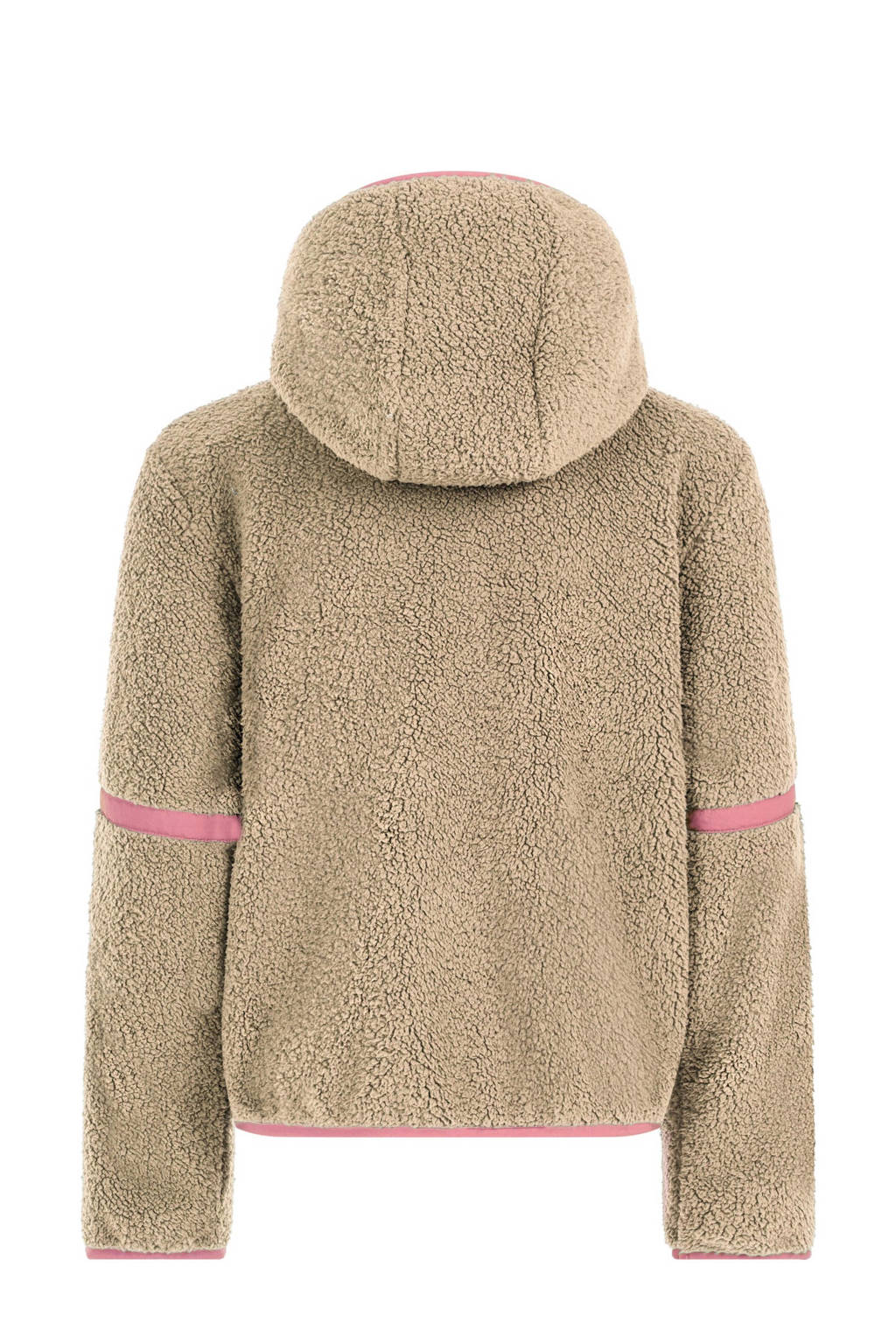 Protest fleece vest PRTJaggy beige/roze