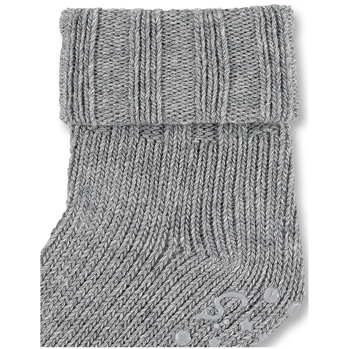 SterntalerSterntaler   ABS Krabbelsocken Uni Wolle silber melange 19/20