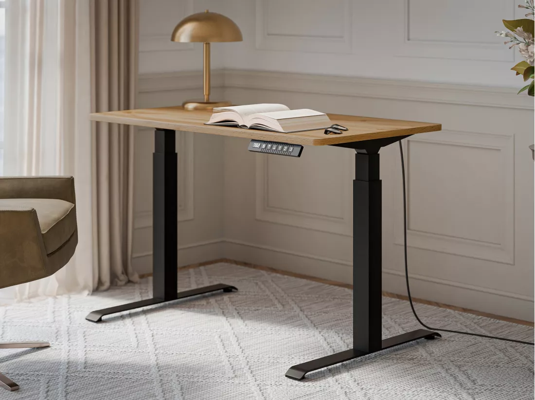 Table de travail réglable en hauteur Charlotte 194, Réglable en hauteur|Électrique, 72cm