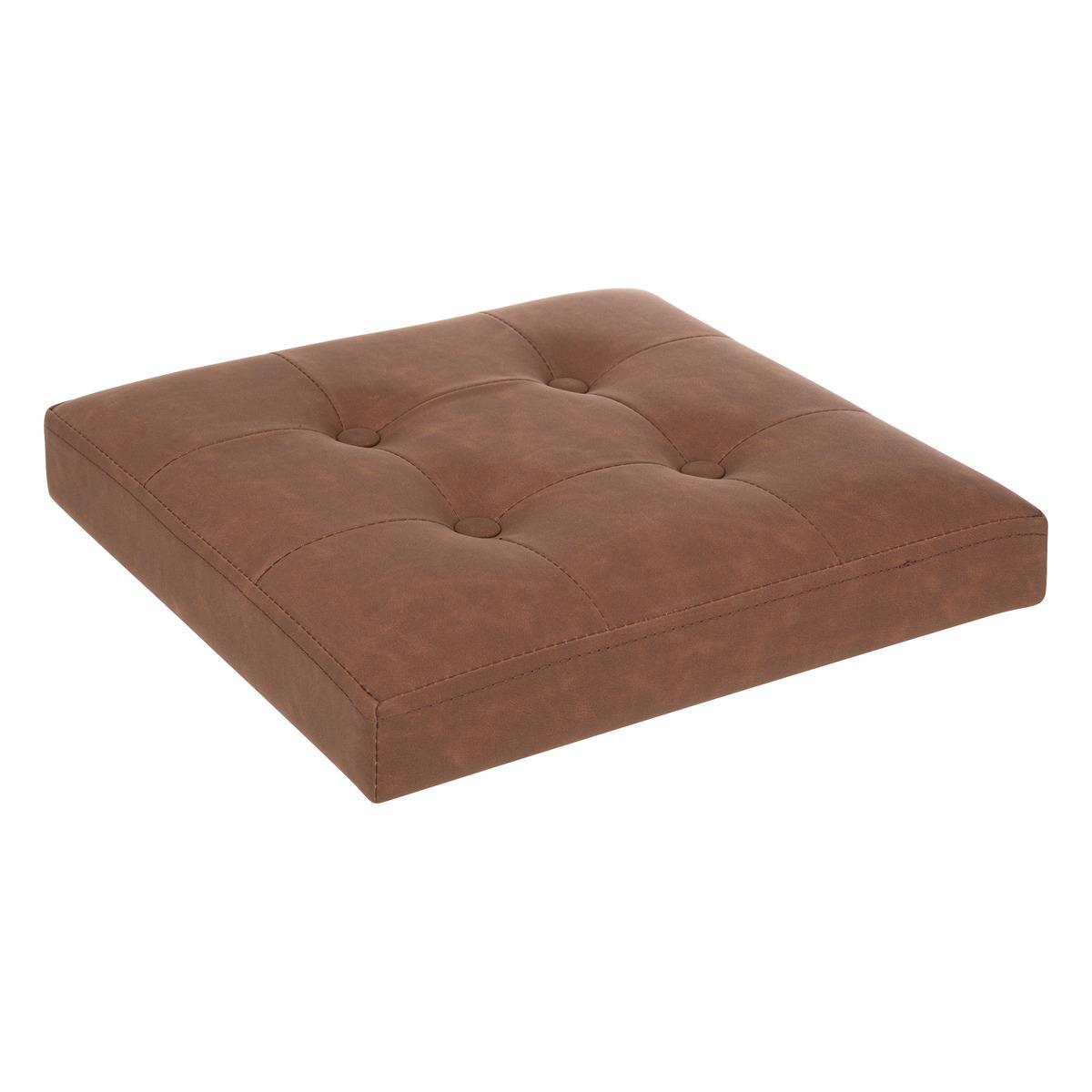 POUF PLIABLE SOREN MARRON