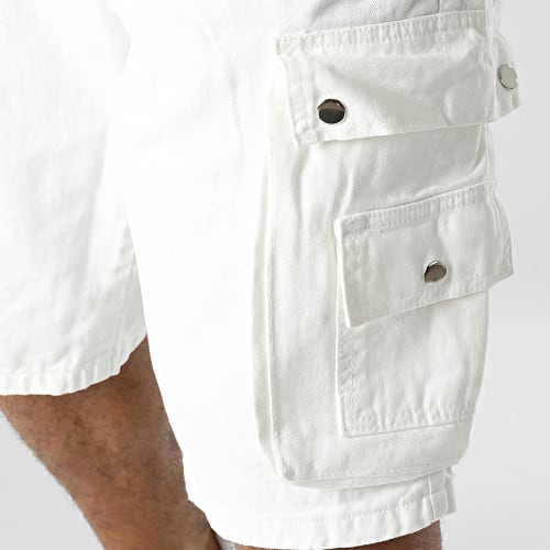 Short Cargo Jean Blanc