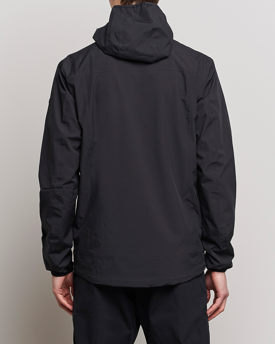 Scandinavian Edition Hood Waterproof Jacket Onyx