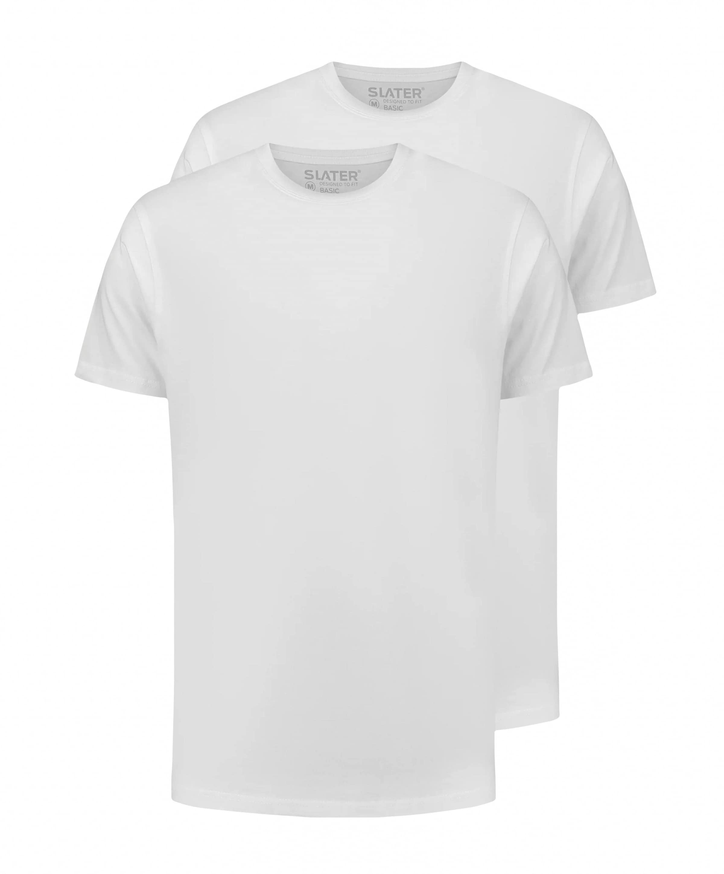 Slater Heren T-shirt wit
