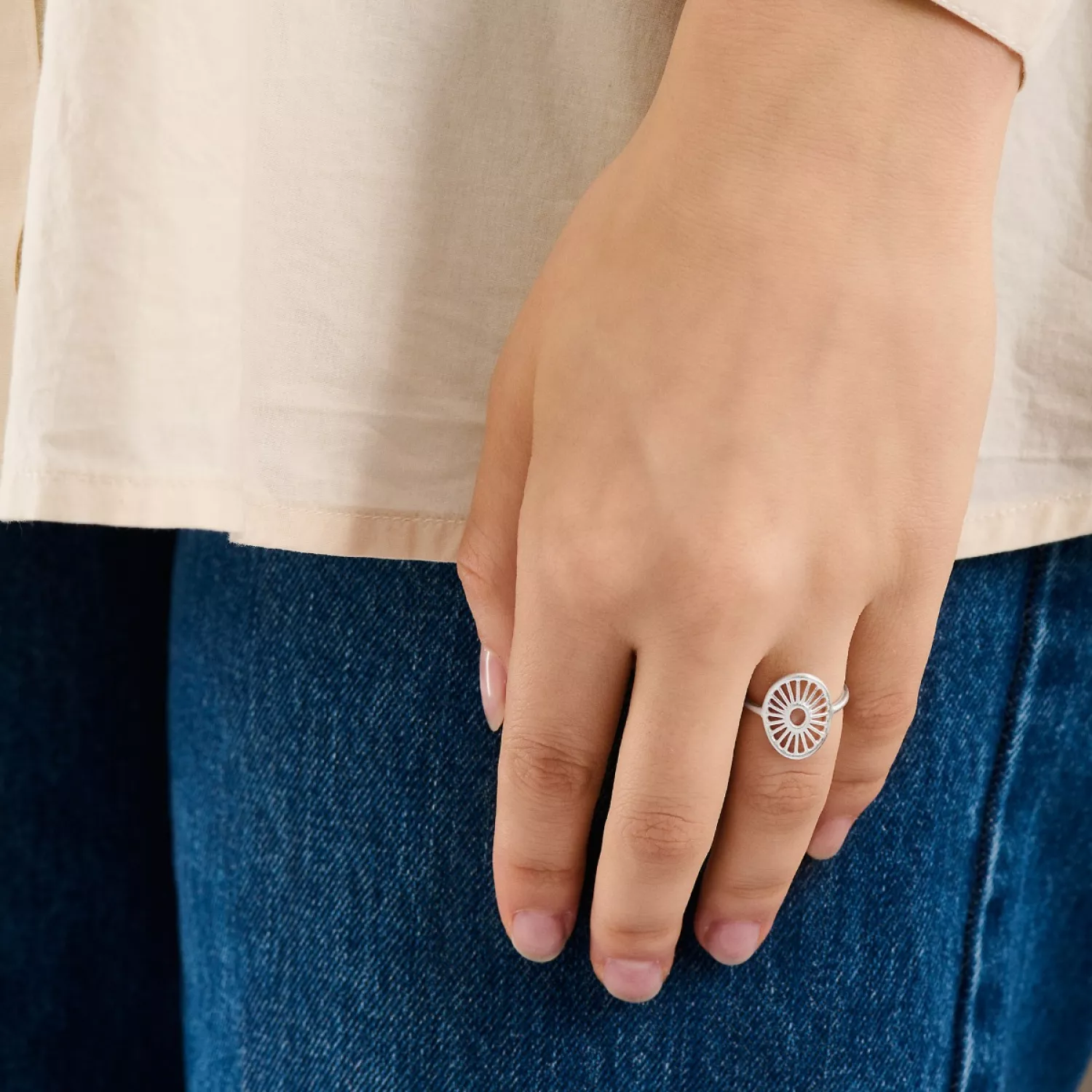 Pernille Corydon Small Daylight Ring Sølv r-472-s