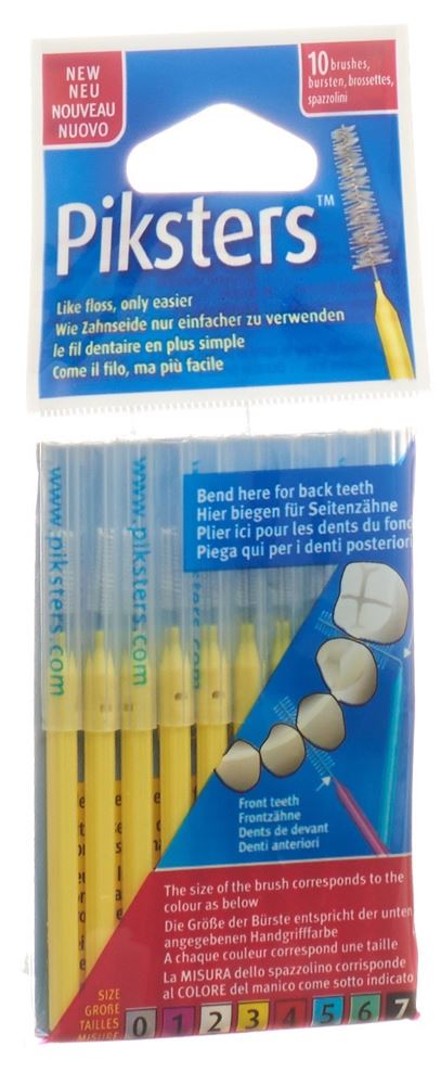 PIKSTERS Interdentalbürstchen 3 10 Stk