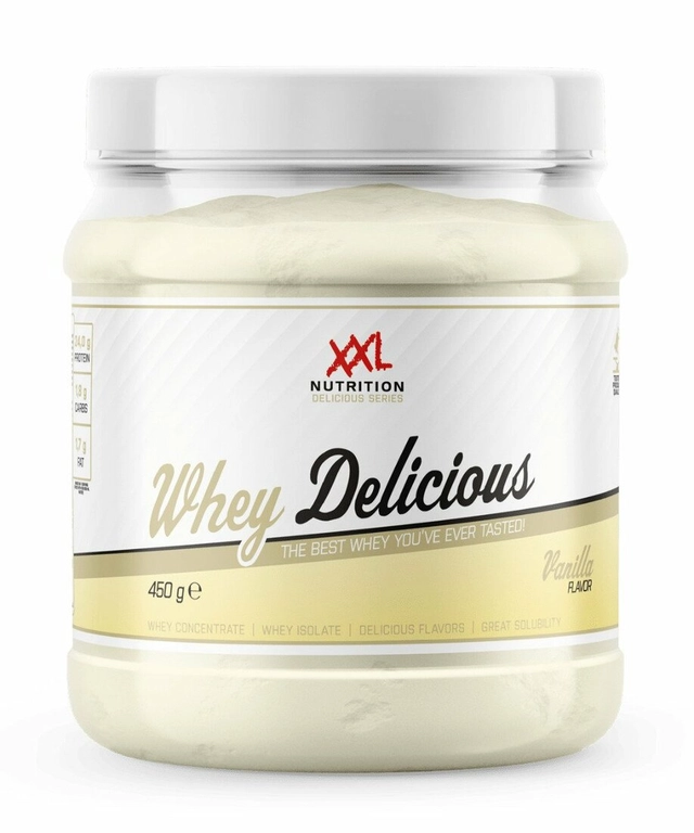 XXL Nutrition Whey Delicious Vanille (450 gr)